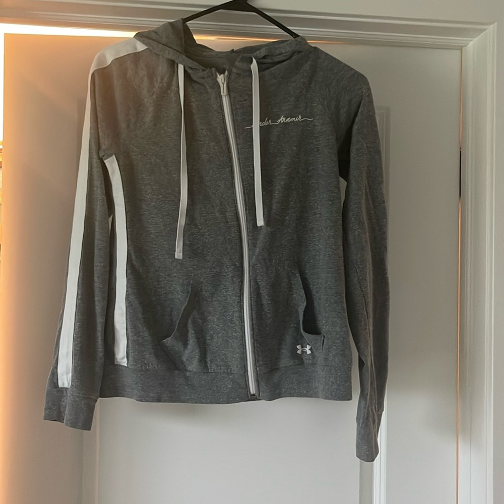 Under armour zip up